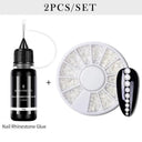 Nail Art Rhinestone Adhesive Precision UV Glue for Nails Nail Art Rhinestone Adhesive Precision UV Glue for Nails
