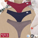 Seductive Cotton Thong Set For Women Sexy G String Panties Seductive Cotton Thong Set For Women Sexy G String Panties