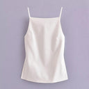 Chic Vintage Lace-Up Camisole Elegant Summer Tank for Women Chic Vintage Lace-Up Camisole Elegant Summer Tank for Women