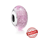 Colorful Heart Murano Glass Charm Sterling Silver Pandora Colorful Heart Murano Glass Charm Sterling Silver Pandora