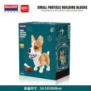 Balody Cartoon Dog Mini Building Blocks Toy For Kids Fun Balody Cartoon Dog Mini Building Blocks Toy For Kids Fun