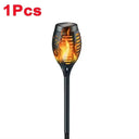 12LED Solar Flame Torch Light Flickering Waterproof Lamp 12LED Solar Flame Torch Light Flickering Waterproof Lamp