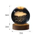 Cosmic 3D Crystal Ball: LED Night Light for Kids Decor Cosmic 3D Crystal Ball: LED Night Light for Kids Decor