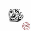 Sterling Silver Puppy Family Zircon Pendant For Dog Lovers Sterling Silver Puppy Family Zircon Pendant For Dog Lovers