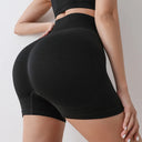 Seamless Yoga Shorts for Women High Waisted with Butt Lifting Scrunch Design Seamless Yoga Shorts for Women High Waisted with Butt Lifting Scrunch Design