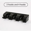 Wall Mounted Broom Hanger Shelf Multi Functional Holder Wall Mounted Broom Hanger Shelf Multi Functional Holder