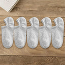 Men's Summer-Ready Cotton Invisible Boat Socks - 10 Pairs Men's Summer-Ready Cotton Invisible Boat Socks - 10 Pairs