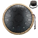 Hluru 13 Inch 15 Notes Steel Tongue Drum Glucophone C Tone Hluru 13 Inch 15 Notes Steel Tongue Drum Glucophone C Tone