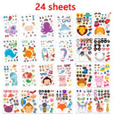 Children's Animal Puzzle Sticker Game for Fun Learning Experience Children's Animal Puzzle Sticker Game for Fun Learning Experience