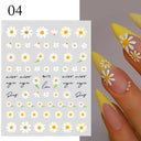 Succulent Blossom Nail Art Decals Blooming 3D Beauty Kit Succulent Blossom Nail Art Decals Blooming 3D Beauty Kit