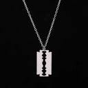 Spider Halloween Pendant Cross Chain Necklace Gothic Gift Spider Halloween Pendant Cross Chain Necklace Gothic Gift