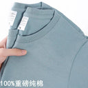 100% Cotton T-Shirt Men Women Solid Color O Neck Tops M-4XL 100% Cotton T-Shirt Men Women Solid Color O Neck Tops M-4XL