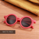 Colorful Round Frame Kids Sunglasses with UV Protection Colorful Round Frame Kids Sunglasses with UV Protection