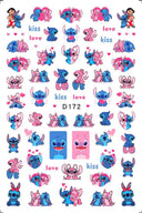 Disney Character Nail Decals Whimsical Wonderland Magic Set Disney Character Nail Decals Whimsical Wonderland Magic Set