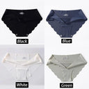 Silk Comfort Briefs Set: Luxurious Seamless Panties Women Silk Comfort Briefs Set: Luxurious Seamless Panties Women