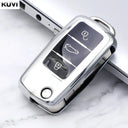 Car Key Case: Tpu Leather Full Cover For VW Models Accessory Car Key Case: Tpu Leather Full Cover For VW Models Accessory