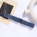 Invisible Elastic Stretch Belt: Sleek No Buckle Design Invisible Elastic Stretch Belt: Sleek No Buckle Design