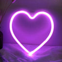 Enchanting Neon Butterfly Heart LED Wall Light Kids Decor Enchanting Neon Butterfly Heart LED Wall Light Kids Decor