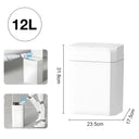 12L 16L Smart Sensor Trash Can Bathroom Automatic Wastebasket 12L 16L Smart Sensor Trash Can Bathroom Automatic Wastebasket