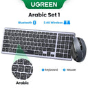Ultra-Quiet Multi-Language Wireless Keyboard with Long Battery Life Ultra-Quiet Multi-Language Wireless Keyboard with Long Battery Life
