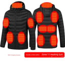 Smart Charging Down Cotton Jacket for Stylish Warmth Smart Charging Down Cotton Jacket for Stylish Warmth