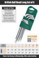 WYNNS Allen Wrench Set Hex Key 9pcs Tool for Repairs WYNNS Allen Wrench Set Hex Key 9pcs Tool for Repairs