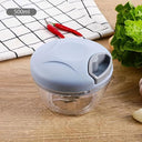 500/900ML Manual Meat Mincer Garlic Chopper Kitchen Tool 500/900ML Manual Meat Mincer Garlic Chopper Kitchen Tool