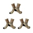 Cactus Jack Hip Hop Crew Socks Sporty Style For Occasions Cactus Jack Hip Hop Crew Socks Sporty Style For Occasions