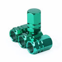 Aluminum Car Tire Valve Caps Stylish Airtight Covers Aluminum Car Tire Valve Caps Stylish Airtight Covers