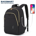Stylish Anti-Theft Waterproof Laptop Backpack with USB Port Stylish Anti-Theft Waterproof Laptop Backpack with USB Port