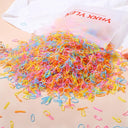 Vibrant Hair Ties Set for Girls: Colorful Style Accessories Vibrant Hair Ties Set for Girls: Colorful Style Accessories