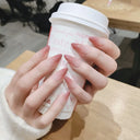 Fake Nails Ballet Removable Wear Full Cover Coffin Tips Fake Nails Ballet Removable Wear Full Cover Coffin Tips