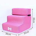 Hot Dog Stairs Soft Washable Non Slip Pet Steps For Pets Hot Dog Stairs Soft Washable Non Slip Pet Steps For Pets