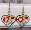 Vintage Tulips Drop Earrings for Women Fashion Jewelry Vintage Tulips Drop Earrings for Women Fashion Jewelry