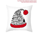 Cozy Merry Christmas Cushion Cover for Holiday Decor Gifts Cozy Merry Christmas Cushion Cover for Holiday Decor Gifts