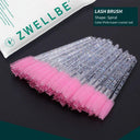 Crystal Beauty Tool Eyelashes Brush Comb Set for Makeup Crystal Beauty Tool Eyelashes Brush Comb Set for Makeup