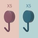 Self-Adhesive Wall Hooks Organize Home Easily No Drilling Self-Adhesive Wall Hooks Organize Home Easily No Drilling