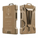 Men's Slim Aluminum Wallet With RFID Blocking Money Clip Men's Slim Aluminum Wallet With RFID Blocking Money Clip