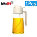 1-4Pc 2-in-1 Sprayer Pourer Oil Bottle for Kitchen Use 1-4Pc 2-in-1 Sprayer Pourer Oil Bottle for Kitchen Use