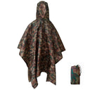 3 In 1 Waterproof Rain Poncho Hooded Coat All Weather 3 In 1 Waterproof Rain Poncho Hooded Coat All Weather