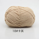 40-50g/Set 4ply Milk Cotton Knitting Yarn For Crafts Use 40-50g/Set 4ply Milk Cotton Knitting Yarn For Crafts Use