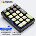 LEOBOG K21 Wireless Mechanical Number Pad RGB Backlit Keyboard LEOBOG K21 Wireless Mechanical Number Pad RGB Backlit Keyboard