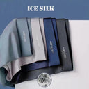 Ice Silk Men's Boxer Shorts Cool Breathable Underwear Set Ice Silk Men's Boxer Shorts Cool Breathable Underwear Set