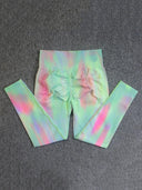 Yoga Leggings for Women's Workout Comfort Aurora Gradient Design Yoga Leggings for Women's Workout Comfort Aurora Gradient Design