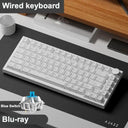 Ajazz Ak820 RGB Gaming Keyboard Versatile Connectivity Ajazz Ak820 RGB Gaming Keyboard Versatile Connectivity