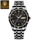 Poedagar Square Quartz Watch Elegant Business Timepiece Poedagar Square Quartz Watch Elegant Business Timepiece