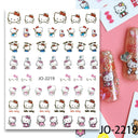Adorable Cartoon Hello Kitty Nail Sticker Set for Nail Art Adorable Cartoon Hello Kitty Nail Sticker Set for Nail Art