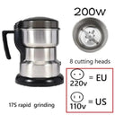Electric Coffee and Spice Grinder Powerful Multifunctional Appliance Electric Coffee and Spice Grinder Powerful Multifunctional Appliance