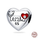 Charming Sterling Silver Red Heart Beads for Pandora Gifts Charming Sterling Silver Red Heart Beads for Pandora Gifts