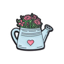 Whimsical Floral Enamel Pin Set for Backpacks and Brooches Whimsical Floral Enamel Pin Set for Backpacks and Brooches